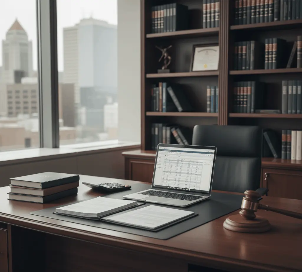 bookkeeping for law firms in Buffalo NY with legal accounting workspace