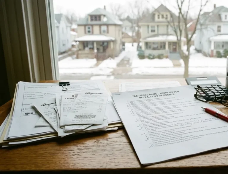 Tax Deductions Checklist Buffalo NY